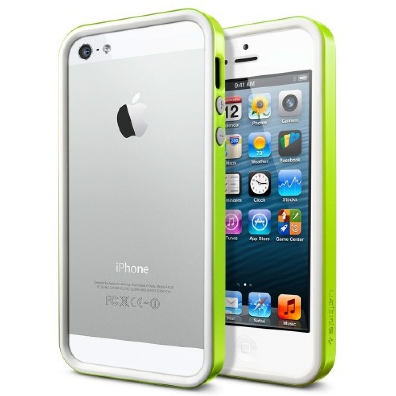 Чехол для iPhone 5/5S SGP Neo Hybrid EX Snow Lime