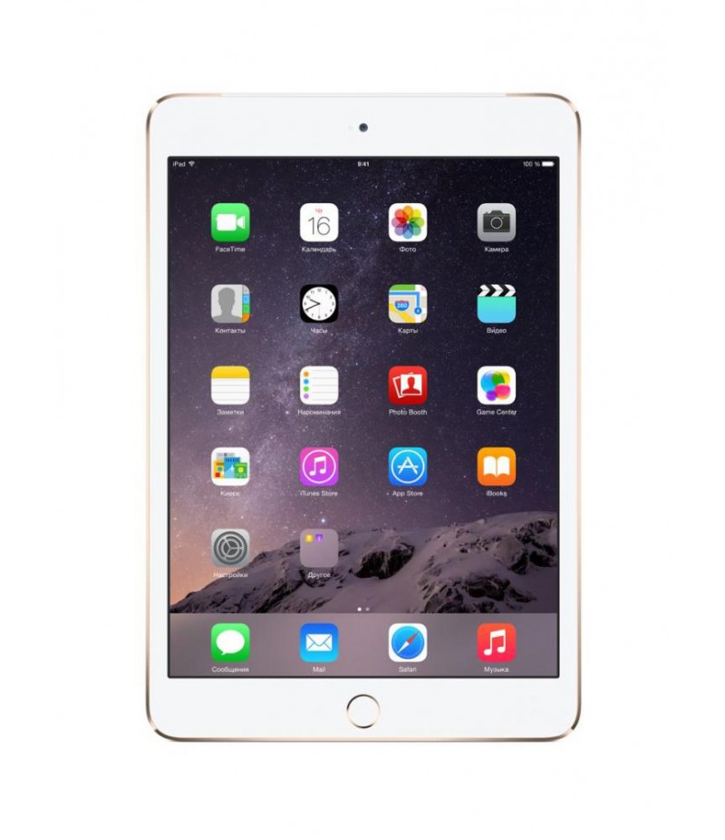 Apple iPad mini 3 Wi-Fi + Cellular 128GB Gold